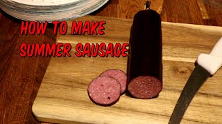 How To Make Summer Sausage [upl. by Aleta]