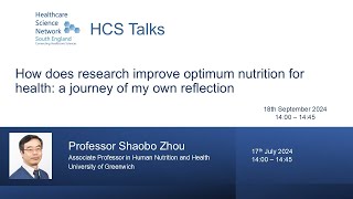 How does research improve optimum nutrition for health a journey of my own reflection [upl. by Boucher575]