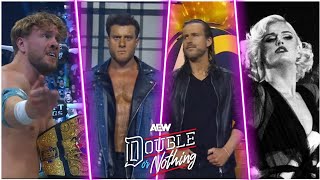 AEW Double Or Nothing 2024 Highlights  MJF amp Adam Cole Returns [upl. by Ellehcsor]