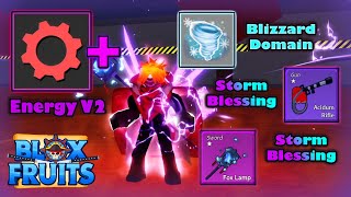 Maxed Area Damage  Cyborg v4 Bounty Hunting│Blox fruits│IMeSPh [upl. by Euqinmod666]