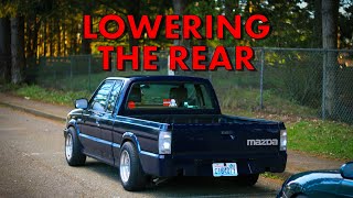 Lowering My Truck With 4 Inch Lowering Blocks  Mazda B2200 [upl. by Scottie]