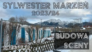 🔴Sylwester Marzeń TVP 20232024 Zakopane Budowa sceny  20231212 ASMR [upl. by Asseralc]