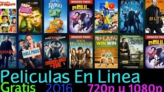 La Mejor Pagina Para Ver Peliculas 2016 En 720p y 1080p [upl. by Nahshun742]