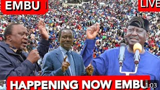 BREAKING NEWS LIVE VAONGOZA WA AZIMIO LA UMOJA LIVE MADARKA EMBU [upl. by Walling454]