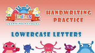 Endless Learning Academy  Handwriting Practice 2  Lowercase Letters  Originator Games [upl. by Auqeenahs724]