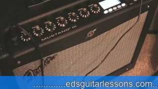 Fender Mustang 3 demo with Fender Stratocaster [upl. by Osman]