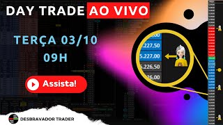 🔴 DAY TRADE AO VIVO 03102023 Dólar Futuro 🔴 [upl. by Dihsar438]