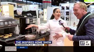 Aaron Wilson — WIFR 23 Interviews  The Inspired Home Show 2024 [upl. by Lissi612]