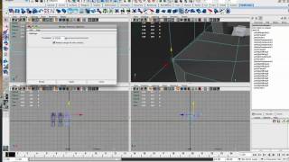 Maya tutorial Combining objects arms legs etc [upl. by Yemane]