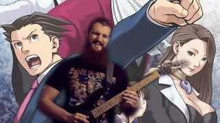 Phoenix Wright Ace Attorney  Cornered  METAL [upl. by Beverlee]