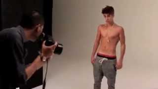 Justin Bieber Shirtless Photoshoot May 2012 [upl. by Tyne403]