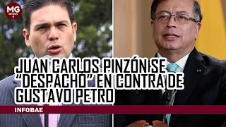 🔴 JUAN CARLOS PINZÓN SE quotDESPACHÓquot EN CONTRA DE GUSTAVO PETRO Y SACÓ A RELUCIR CUANTIOSO ERROR [upl. by Marcella]