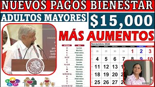 15 MIL  AUMENTOS ¡NUEVOS PAGOS BIENESTAR ¡La impactante verdad sobre la Pensión Bienestar de AMLO [upl. by Lubbi494]