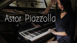 Oblivion Astor Piazzolla Piano by Sangah Noona [upl. by Arabeila]