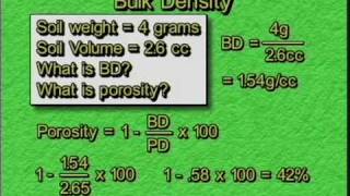 AGPR201 08 05 Calculating Bulk Density [upl. by Dinan]