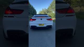 BMW 640d Straight Pipe Exhaust Sound [upl. by Aisetal121]