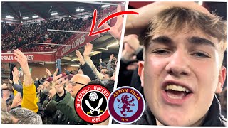 CARNAGE AS VILLA BATTER BLADES In Sheffield United vs Aston Villa [upl. by Yrekcaz]