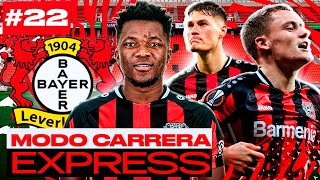 EQUIPO BRUTAL de JOVENES PROMESAS  FIFA 22 Modo Carrera Express Bayer Leverkusen 22 [upl. by Jake]