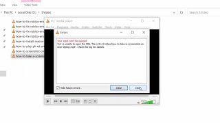 RESOLVED Your input cant be opened VLC is unable to open the MRL [upl. by Sateia]