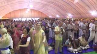 HH Gopal Krishna Goswami Moscow 05082012 Kirtan [upl. by Maxwell]