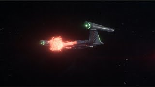 Romulan BirdOfPrey in Action  Captain Kirk On The Enterprise • Part 1 • Star Trek SNW S01E10 [upl. by Ttelracs]