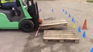 BG Forklift Skills Competition 2017 Stage 2 [upl. by Terrijo]