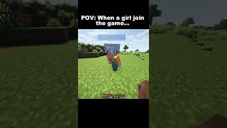 Funniest Minecraft Moments With a Female Player indiangamer hindigameplay minecraftfunny funny [upl. by Bank]