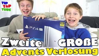 Verlosung BEENDET  Zweite GROßE PS4 Advents Verlosung 🎅 TipTapTube😁Familienkanal 👨‍👩‍👦‍👦 [upl. by Enyalaj]