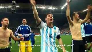 Messi festejando  Holanda vs Argentina  Semifinal Brasil 2014 [upl. by Restivo369]