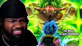 When Gogeta Showed the CTE Demon Broly why he is the Honored one superblank REACTION [upl. by Ppik]