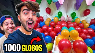 LE LLENO DE GLOBOS EL BAÑO A FEDE  El Parcerito [upl. by Palla]