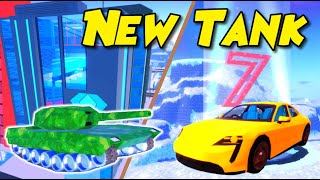 Jailbreak TANKS Winter Update Season 7 New Robbery CODE Security Camera Roblox Jailbreak [upl. by Tace]