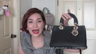 แกะกล่องDior Diorissimo Mini Handbag [upl. by Aprilette247]