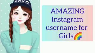 Girls Cute usernameinstagram Usernamescool username [upl. by Koller]