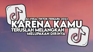 DJ KARENA KAMU FULL SONG MAMAN FVNDY  TERUSLAH MELANGKAH MELUPAKAN DIRINYA VIRAL TIKTOK [upl. by Mariande]