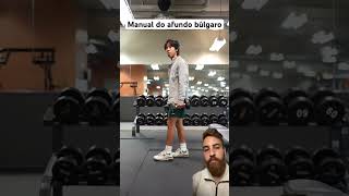 Não erre mais no afundo búlgaro pernas treinodepernas academia shape dicasdetreino viralvideo [upl. by Madanhoj230]