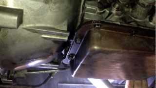 C4 Transmission leaks on Tommys 1969 Mustang Coupe Project  Day 5  Part 2 [upl. by Ahsait]