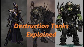 Destruction Tank Classes Explained  Warhammer Online Return of Reckoning [upl. by Gilman]