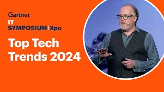 Gartners Top 10 Tech Trends for 2024  Full Keynote from GartnerSym [upl. by Abdella]