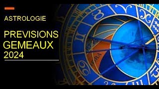 Astrologie  Prévisions Gémeaux 2024 [upl. by Goulette275]