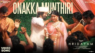 Onakka Munthiri Video Song  Hridayam  Pranav Kalyani  Vineeth  Divya Hesham Visakh Merryland [upl. by Atnuahsal]