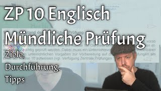 ZP 10 Mündliche Prüfung Englisch  Ziele Ablauf Tipps [upl. by Ajiam491]