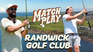 Hacker Match Play Randwick Golf Club  Sebbo vs Streety llI [upl. by Gnivre]