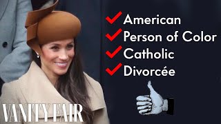 Meghan Markle amp Divorce in the Royal Family Explained  Vanity Fair [upl. by Ttereve389]