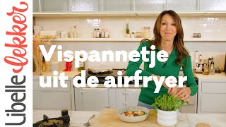 Vispannetje met pestosaus uit de airfryer van Sandra Bekkari [upl. by Hairehcaz917]