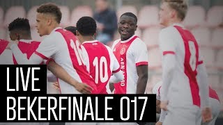 LIVE Bekerfinale NECFC Oss O17  Ajax O17 [upl. by Eelarak]