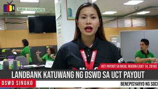 DSWD Singko UCT Payout Special Coverage [upl. by Saloma23]