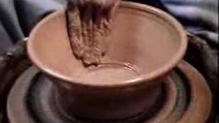 Charles Smith Pottery Wheel Demonstration [upl. by Croix904]