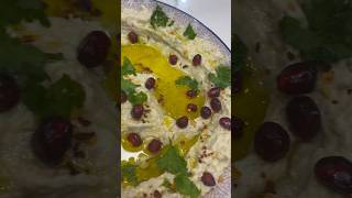 quotBaba Ghanouj The Flavorful Tale of Roasted Eggplantquotshortvideo reels howto middleeasternfood [upl. by Cranston]