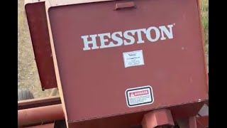 HESSTON 4600 BALER [upl. by Eelyma]